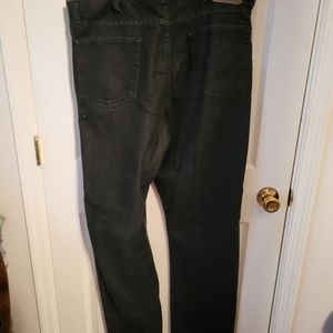 Wranglers mens black jeans 40x32